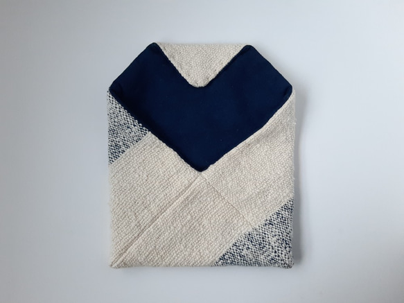 tsutsumu #9〈藍染め手織りの数寄屋袋〉 4枚目の画像
