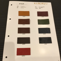 革　リベルタ【サンプル帳】【当社定番商品】 1枚目の画像