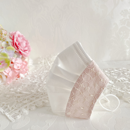 atelier lumiere エレガント不織布マスクカバー〜【フラワーガーデン  