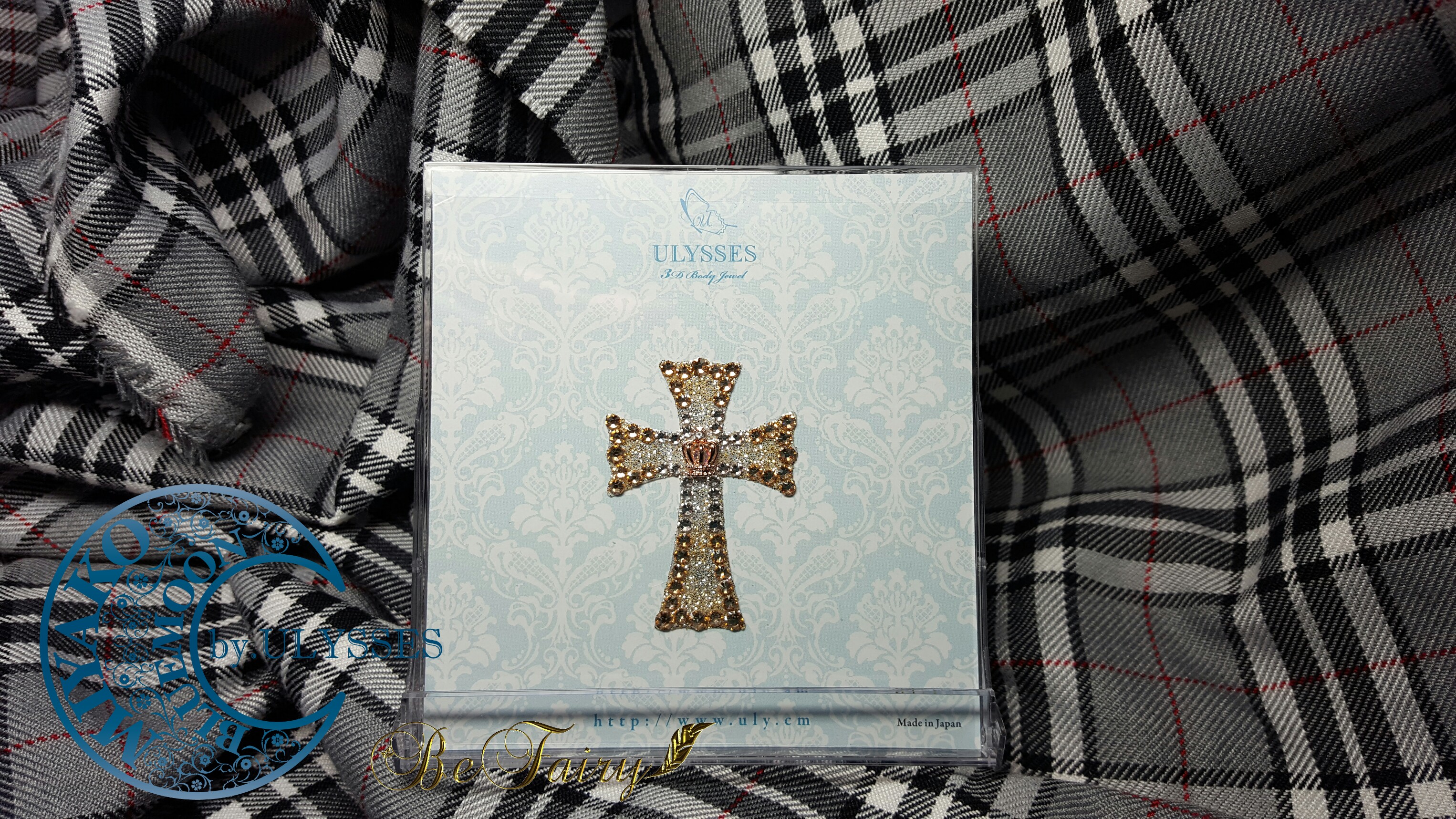 受注生産】3Dボディジュエリー/Cross/クロス/Gold その他