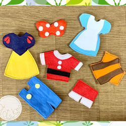 《送料込み》洗濯ばさみあそび　『洗濯あそび』洗濯バサミ　フェルト素材　知育玩具 2枚目の画像