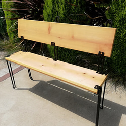 Outdoor Iiron Bench 2枚目の画像