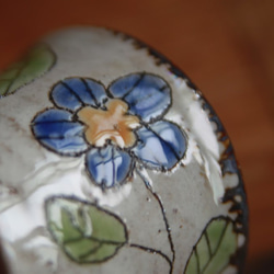 フリーカップ　青い花 5枚目の画像