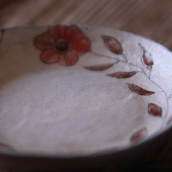 小皿　秋の花 2枚目の画像