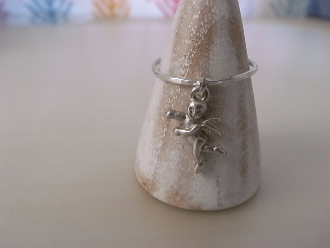 一点もの　13号　天使リング　シルバー