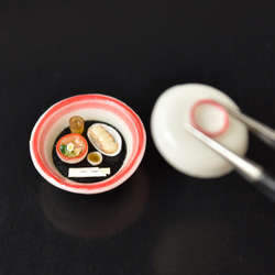 【再販】マイクロ中華定食　[マトリョー丼・ミニチュアフード・ドールハウス] 4枚目の画像