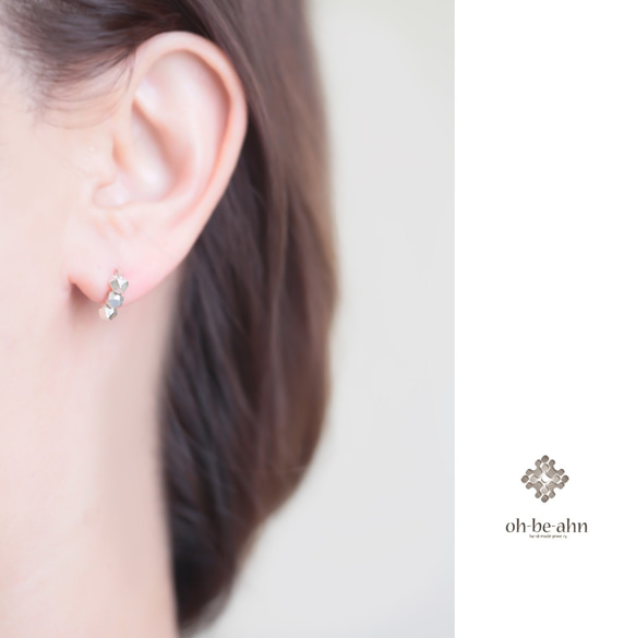 SV925 + カレンシルバー イヤリング　type1 / Karen Silver Beads Earrings        Ω 人気・おすすめ｜安定人気・収納便利におすすめ 丁寧対応 配送追跡可 人気ランキング上位