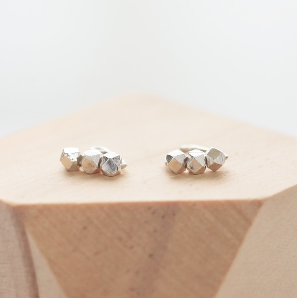 SV925 + カレンシルバー イヤリング　type1 / Karen Silver Beads Earrings        Ω 人気・おすすめ｜安定人気・収納便利におすすめ 丁寧対応 配送追跡可 人気ランキング上位