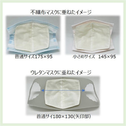 半額セール！【送料無料】マスクインナー 抗菌 抗ウイルス 不快感軽減 日本製 クレンゼ 4枚目の画像
