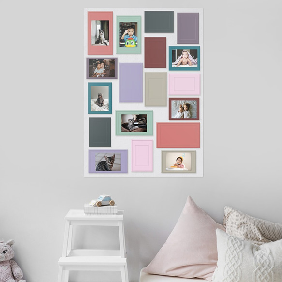 ⑦ 写真が飾れるポスター「シャシンカベのポスター」A1サイズ 3枚目の画像