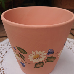 トールペイントの植木鉢 一輪挿し・花瓶・花器 もあにゃん 通販