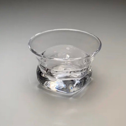 クリアガラスのお猪口 おちょこ・ぐい呑み・徳利 白石ガラス工房 通販