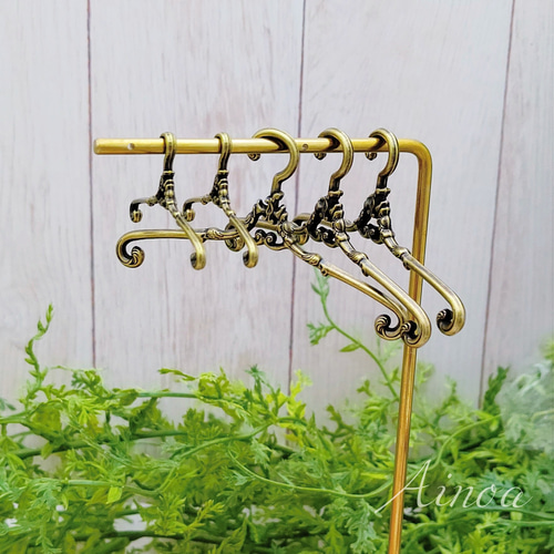 ドール用ミニハンガー 6.5cm アウトフィット 5本セット その他人形