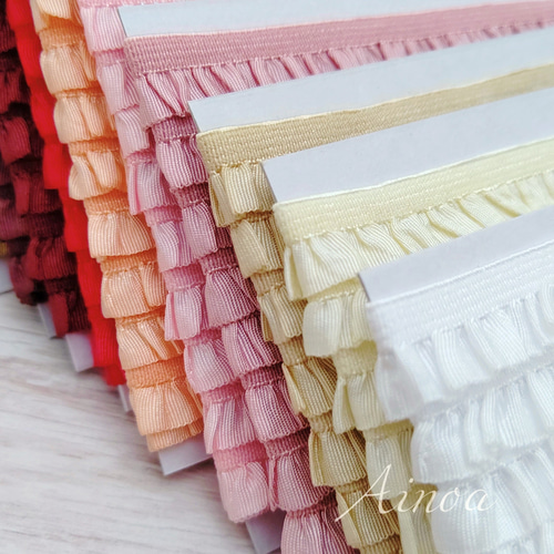 商談中 フリルレース ストレッチフリル ゴムレース ハンドメイド 2m 商談中 フリルレース ストレッチフリル ゴムレース ハンドメイド 2m