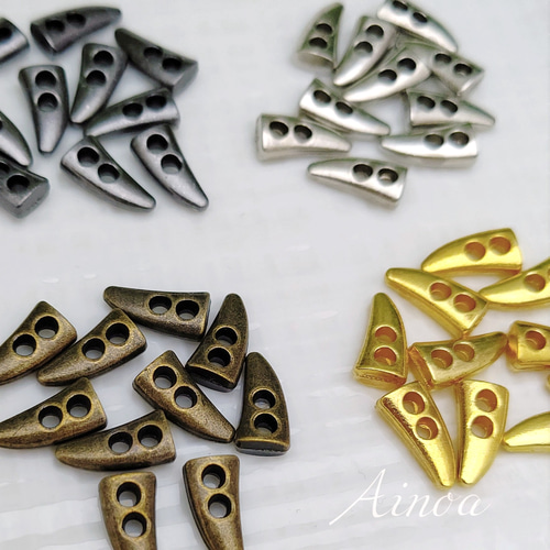 ミニトグルボタンMサイズ 10mm 10個 ボタン Ainoa(miny**) 通販