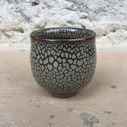 民藝のうつわ】龍門司焼 湯呑（黒蛇蝎） 湯呑み 龍門司焼企業組合 通販