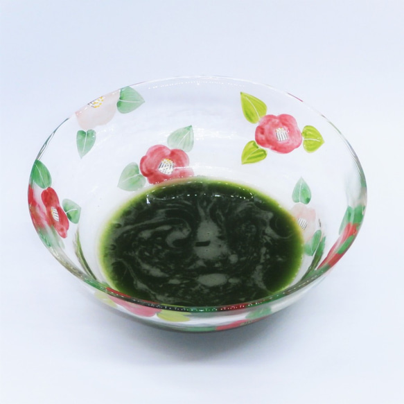 茶碗「秋葉」京都彩繪玻璃京都京都燒清水燒楓木 第5張的照片