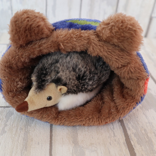 ハリネズミ寝袋　パープル 楽天市場】ゆうパケットOK はりねずみんみん共和国 オリジナル