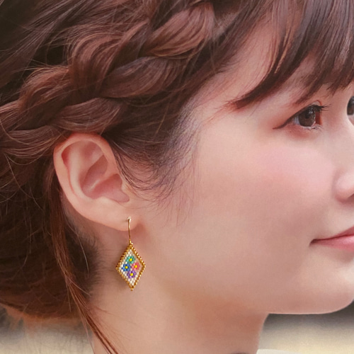 あーもんど♡☆デリカビーズピアス12点 1_1e12adaeee24cd8b1042da594749