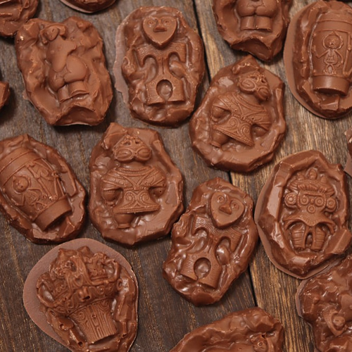 チョコだけじゃない！ カラフル土偶グミ『ドグミ』を作ろう☆シリコン