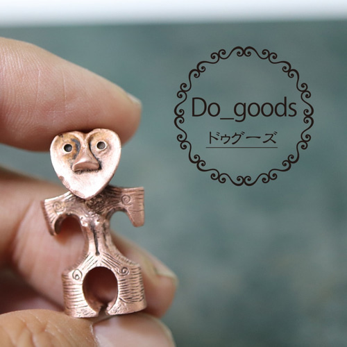 縄文土偶ペンダント（ハート型土偶/659-160） その他アクセサリー