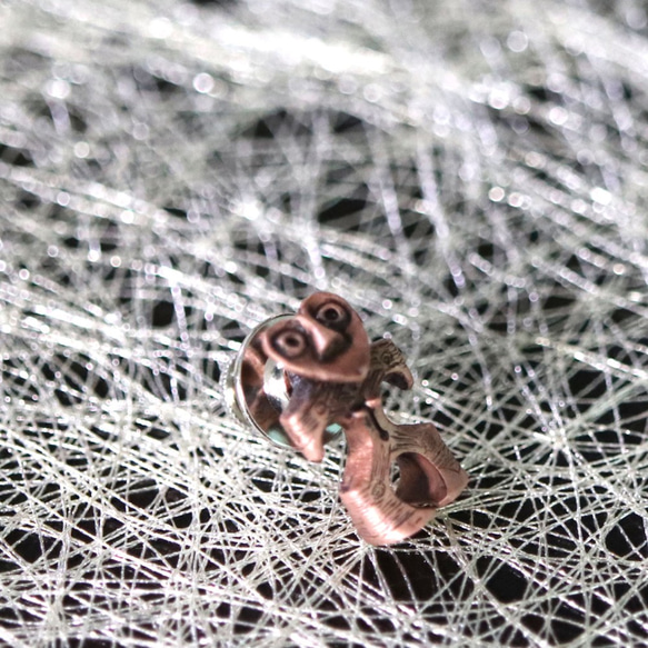 繩紋豆狗針 折疊針（659-257 / 心形狗針） 第8張的照片