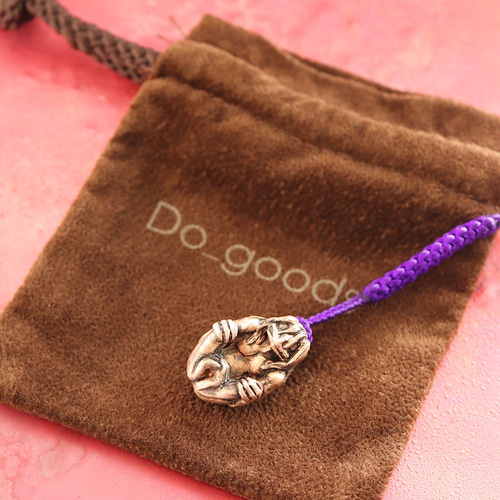 ピンクの妖怪たち 河童カッパ （659-308 / 純銅製根付・ストラップ