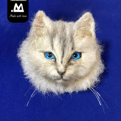 mia 受注商品 ノルウェージャンフォレストキャット 置物 猫 長毛種
