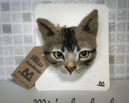 L Lサイズ 植毛あり サンプルページ さび猫 キジトラ