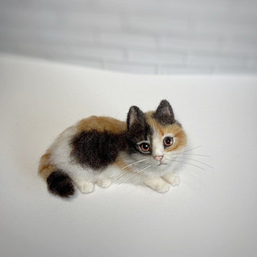 mia サンプルページ 三毛猫 羊毛フェルト ハンドメイド 羊毛