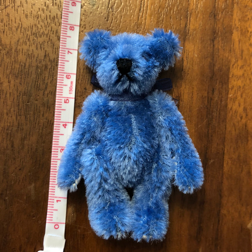 ハンドメイド　小さいテディベア　青目 ハンドメイド 小さいテディベア 青目 【公式通販】