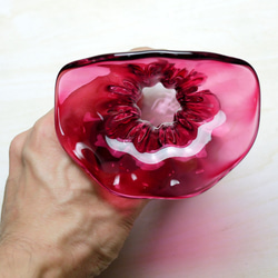 花入れ　花扇（ピンク） 3枚目の画像