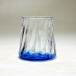 富士山グラス（青） 2枚目の画像