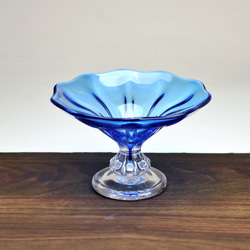 青と金の高脚ガラス皿 11501-148.jpg