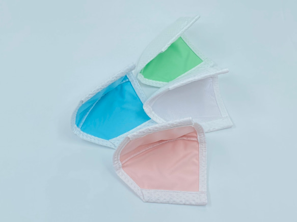 ☀️超接触冷感夏マスクパステル4色カラー選べる立体COOLMASK！洗って使える冷感抗菌マスク 4枚目の画像