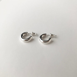 Round earrings (Silver925) 7枚目の画像