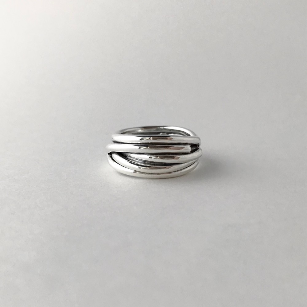 Fivefold ring (Silver925)