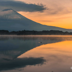 ポストカード5枚セット　富士山と朝焼け 5枚目の画像