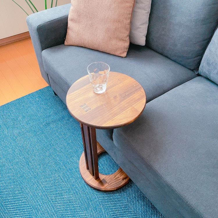 Newカラー♪シンプルでオシャレな丸いサイドテーブル・コーヒーテーブル♪