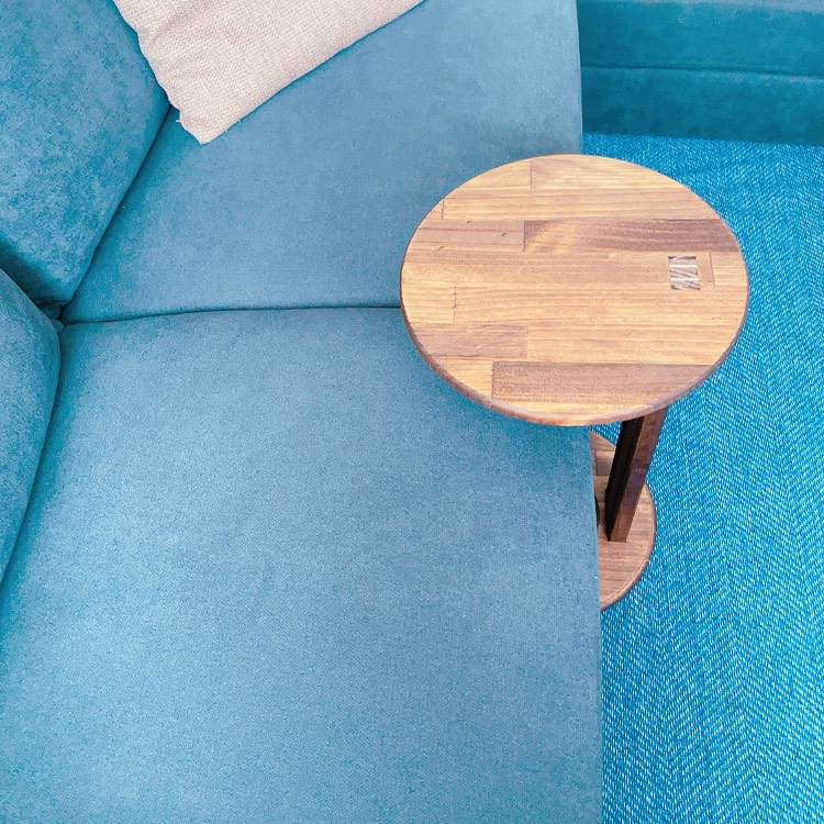 Newカラー♪シンプルでオシャレな丸いサイドテーブル・コーヒーテーブル♪