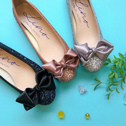 【未使用級】ジャンポールゴルチエ　フラット シューズ　リボン紐　ブラック　バレエ 未使用級】ジャンポールゴルチエ フラット シューズ リボン紐 ブラック