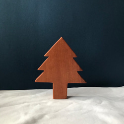 【クリスマス限定】ツリーとトナカイのオブジェ　＊木のプレゼント付！ 4枚目の画像