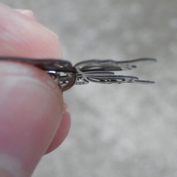 cometman 透かし 蝶（チョウ）の羽のストラップ 3枚目の画像