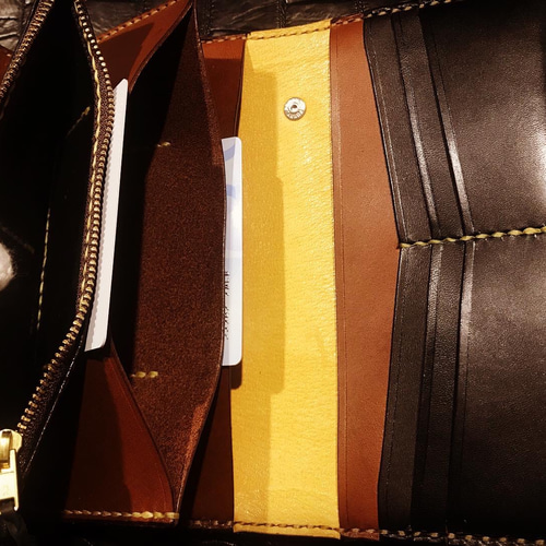 Gravy Leather 栃木レザー 本革 長財布 ファニー ホワイトハーツ Gravy Leather 栃木レザー 本革 長財布 ファニー ホワイトハーツ Gravy