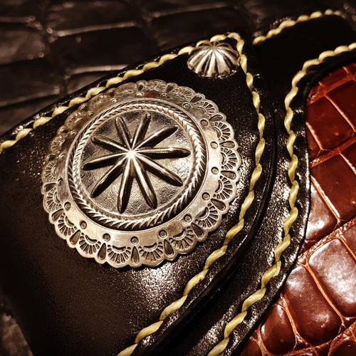 Gravy Leather スモール クロコダイル×栃木レザー スペシャル