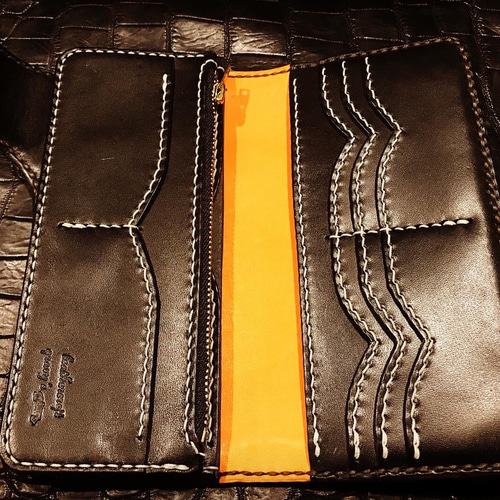 Gravy Leather スモール クロコダイル×栃木レザー スペシャル
