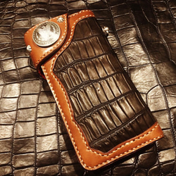 Gravy Leather スモール クロコダイル×栃木レザー スペシャル
