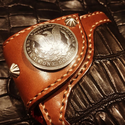 Gravy Leather スモール クロコダイル×栃木レザー スペシャル