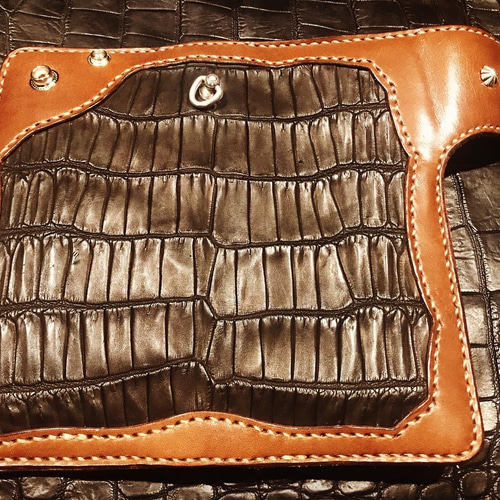 Gravy Leather スモール クロコダイル×栃木レザー スペシャル