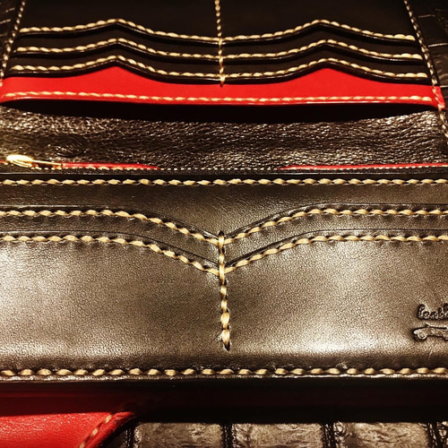 Gravy Leather スモール クロコダイル×栃木レザー スペシャル